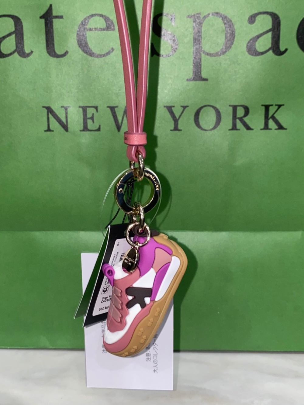 Kate Spade Charmed K As In Kate Bag Charm